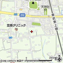 埼玉県東松山市毛塚921周辺の地図