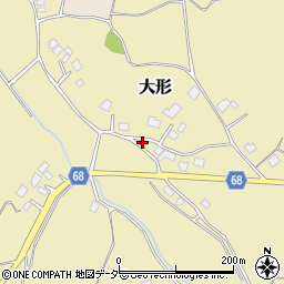 茨城県稲敷郡阿見町大形1526周辺の地図