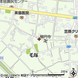 埼玉県東松山市毛塚899-1周辺の地図