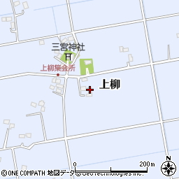 埼玉県春日部市上柳709周辺の地図