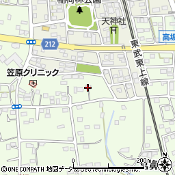 埼玉県東松山市毛塚922周辺の地図