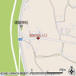 須賀神社入囗周辺の地図