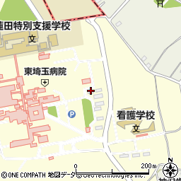 埼玉県　エイズホットライン周辺の地図