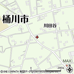 埼玉県桶川市川田谷3776周辺の地図