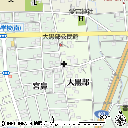 埼玉県東松山市大黒部36周辺の地図
