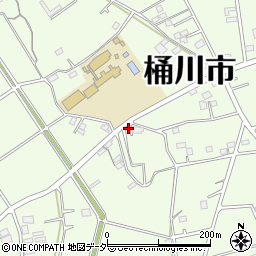 埼玉県桶川市川田谷4160周辺の地図