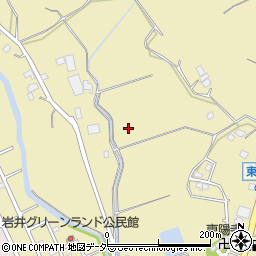 茨城県坂東市矢作周辺の地図