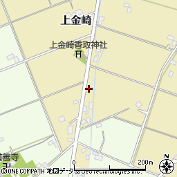 埼玉県春日部市上金崎448周辺の地図