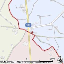 茨城県行方市矢幡1811周辺の地図