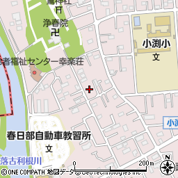 埼玉県春日部市小渕1000周辺の地図