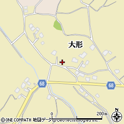 茨城県稲敷郡阿見町大形1548周辺の地図