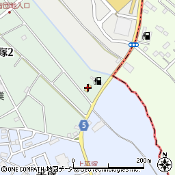 セブンイレブン上尾平塚２丁目店周辺の地図