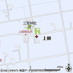 埼玉県春日部市上柳708周辺の地図