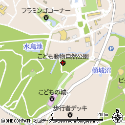 埼玉県こども動物自然公園周辺の地図