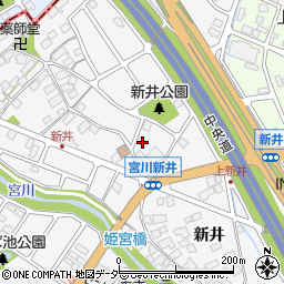 長野県茅野市宮川新井1657-3周辺の地図
