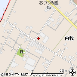 埼玉県春日部市内牧3554周辺の地図