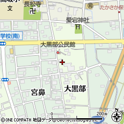 埼玉県東松山市大黒部99周辺の地図