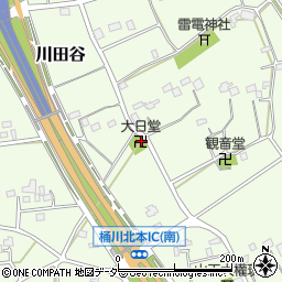埼玉県桶川市川田谷4663周辺の地図