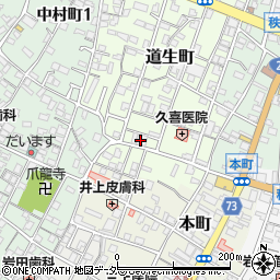 桂月堂周辺の地図