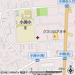 埼玉県春日部市小渕1016-4周辺の地図