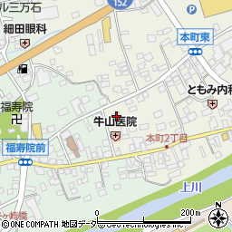 長野県茅野市本町東1-2周辺の地図