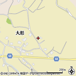 茨城県稲敷郡阿見町大形1513周辺の地図