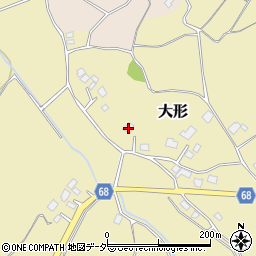 茨城県稲敷郡阿見町大形1546周辺の地図
