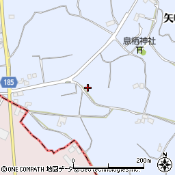 茨城県行方市矢幡1777周辺の地図