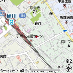 株式会社エイブル　桶川店周辺の地図