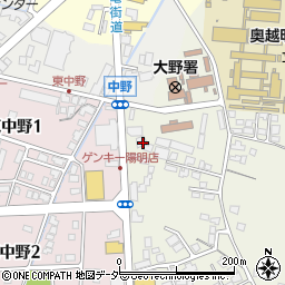 株式会社黒川クリーニング社　大野支店周辺の地図