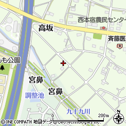 埼玉県東松山市毛塚49-3周辺の地図