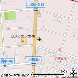 埼玉県春日部市小渕588周辺の地図