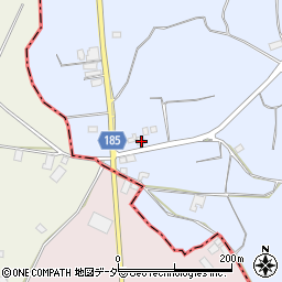 茨城県行方市矢幡1820周辺の地図