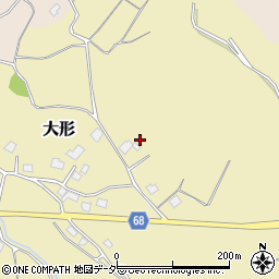 茨城県稲敷郡阿見町大形1510周辺の地図