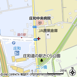 ＪＡ埼玉みずほ庄和中央周辺の地図