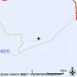 鴻の田川周辺の地図