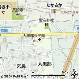 埼玉県東松山市大黒部25周辺の地図