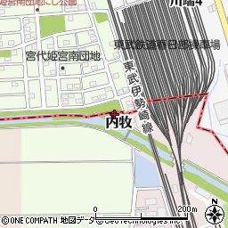 埼玉県春日部市内牧5711周辺の地図
