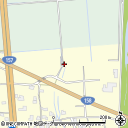 福井県大野市堂本周辺の地図