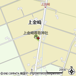 上金崎集会所周辺の地図