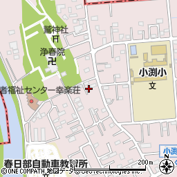 埼玉県春日部市小渕987周辺の地図