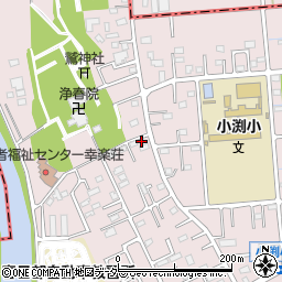 埼玉県春日部市小渕986周辺の地図