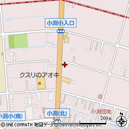 埼玉県春日部市小渕1566周辺の地図
