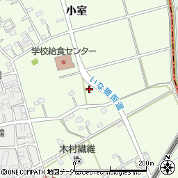 埼玉県北足立郡伊奈町小室7373周辺の地図
