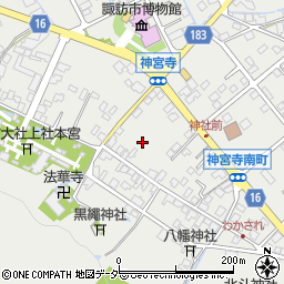 長野県諏訪市中洲751周辺の地図