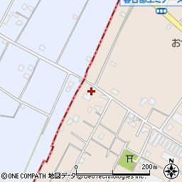 埼玉県春日部市内牧3268周辺の地図