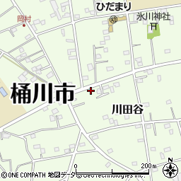 埼玉県桶川市川田谷3786周辺の地図