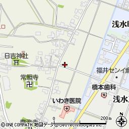 福井県福井市三十八社町8-23周辺の地図