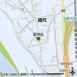姫神社周辺の地図