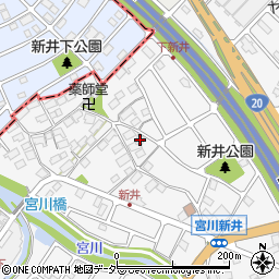 長野県茅野市宮川新井1489周辺の地図